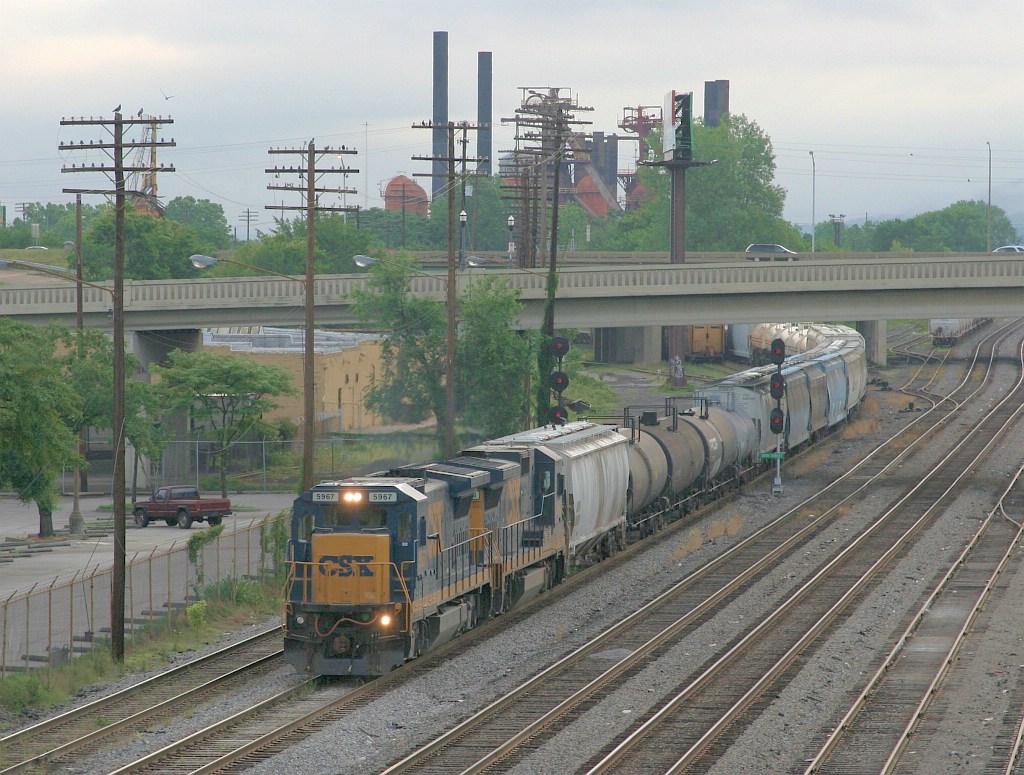 CSX SB local to Talladega